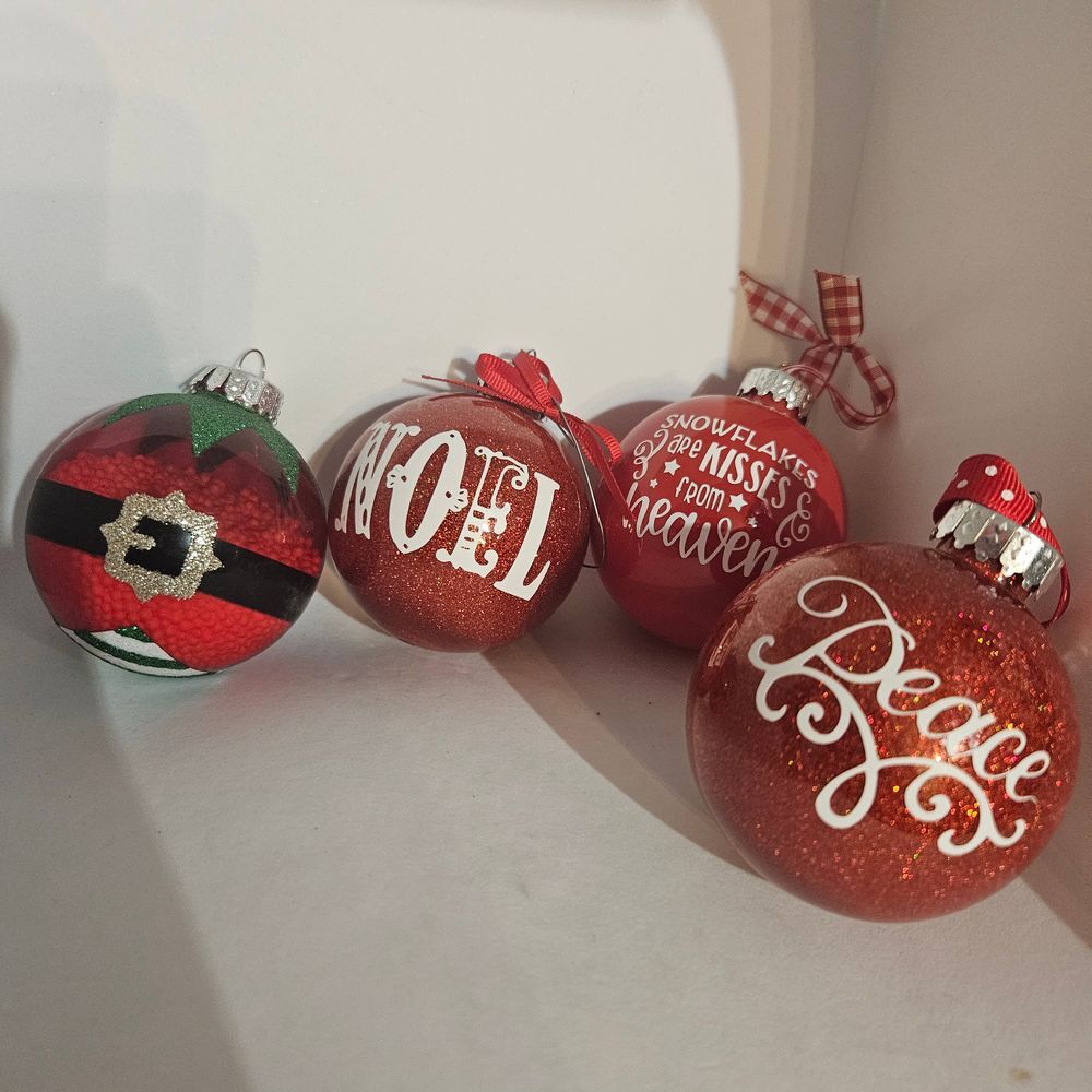 Christmas Ornaments set‎ of 4